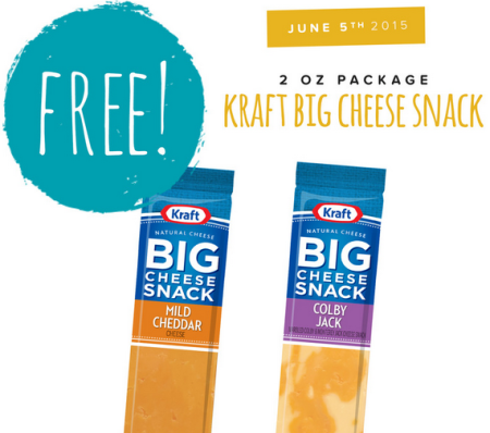 Free Kraft Big Cheese Snack at Tedeschi Foods (Today Only)