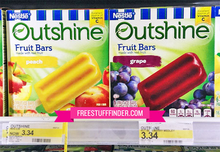 $1.00 Off Outshine Frozen Bars Coupon ($1.85 at Target!)