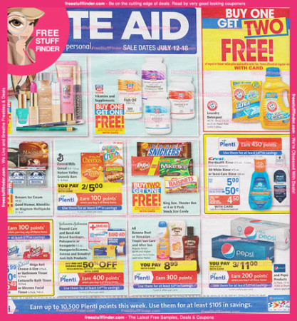 *HOT* Rite Aid Ad Preview (Week 7/12 – 7/18)