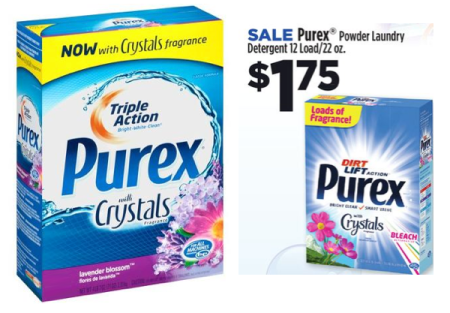 $1.25 Purex Powder Detergent at Dollar General