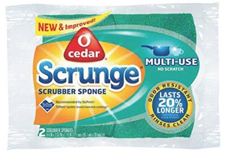 Free O-Cedar Scrub Sponge at Walmart (Mail-In Rebate)