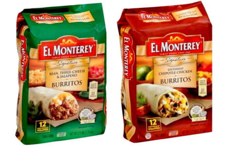 $2.00 in El Monterey Burrito Coupons ($0.67 at Walmart!)