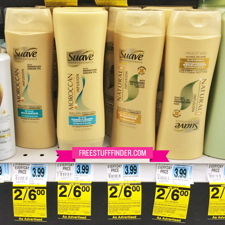 *HOT* $0.50 (Reg $4) Suave Professionals at Rite Aid