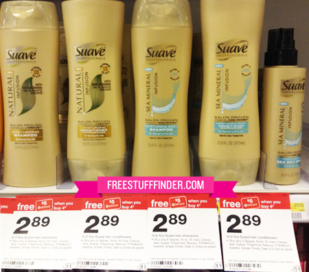 Free Suave Professionals Hair Care + Moneymaker at Target