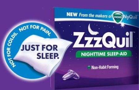 Free Sample ZzzQuil Nighttime Sleep-Aid