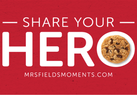 Free Mrs. Fields Cookie