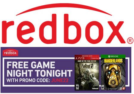 *HOT* Free Game Rental at Redbox