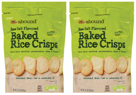 Free Gold Emblem Abound Baked Rice Crisps at CVS
