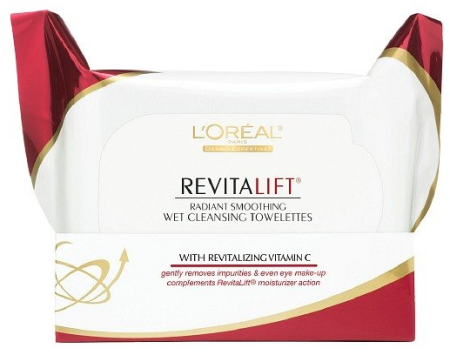 $1.66 (Reg $7.49) L'Oreal Revitalift Towelettes at CVS