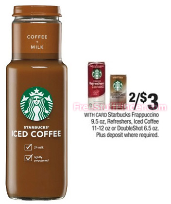 Free Starbucks Iced Coffee at CVS + Moneymaker! (Ends 7/4)