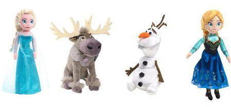 $19.98 (Reg $40) Disney Frozen Talking Plush Bean Collector Set + Free Store Pickup (6/25 Only)