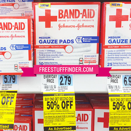 Band-Aid-Gauze-Pad