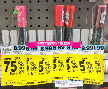 Clearance Find: $0.24 Covergirl Lip Perfection Gloss at Rite Aid