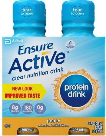 $1.97 (Reg $6.97) Ensure Active Protein Drinks at Walmart