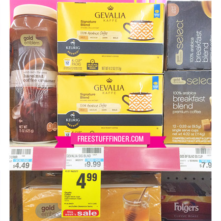 $4.99 (Reg $10) Gevalia Coffee at CVS