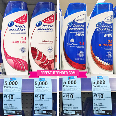 $1.84 (Reg $6) Head & Shoulders Shampoo at Walgreens