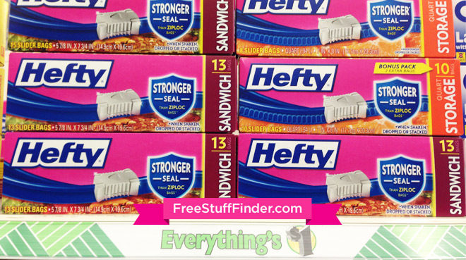 $0.50 (Reg $1) Hefty Slider Bags at Dollar Tree
