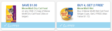 Meow Mix Coupons