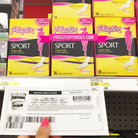 *HOT* $0.99 (Reg $7) Playtex Sport Pads at Target