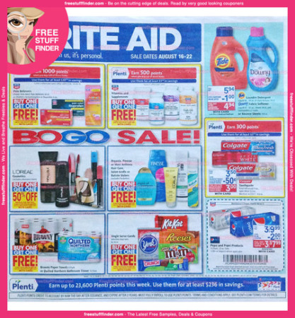 *HOT* Rite Aid Ad Preview (Week 8/16 – 8/22)