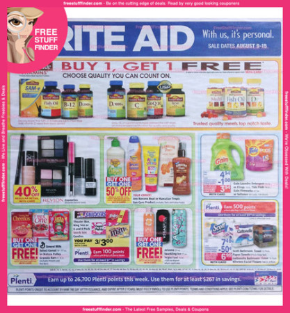 *HOT* Rite Aid Ad Preview (Week 8/9 – 8/15)