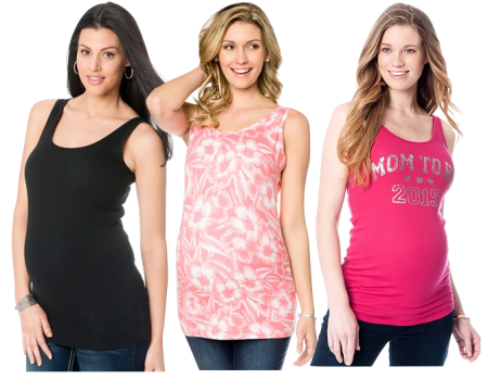 *HOT* $3.75 (Reg $13) Maternity Tank Tops + Free Shipping