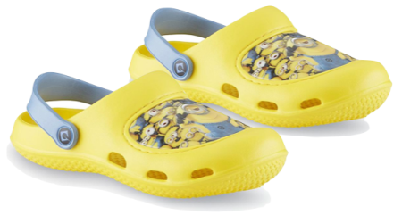 $3.99 (Reg $13) Despicable Me Clogs + Free Store Pickup