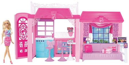 $23.99 (Reg $80) Barbie Doll & Vacation House + Free Pickup