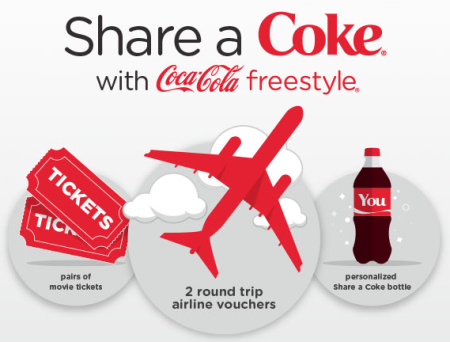 Win Coca-Cola Share a Coke Giveaway