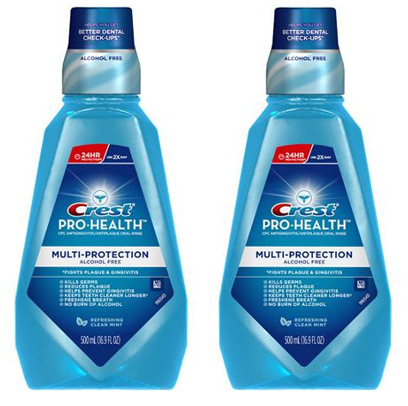 $0.63 (Reg $4.49) Crest Mouthwash at Walgreens