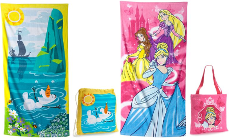 *HOT* $5.59 (Reg $36) Disney Beach Towel & Tote + Free Shipping