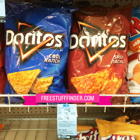 $1.49 (Reg $3) Doritos Tortilla Chips at Walgreens (Week 8/2)