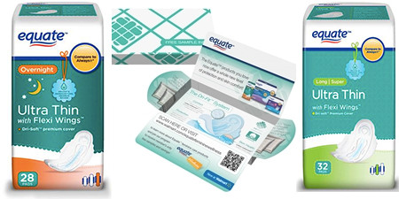 Free Sample Equate Pad Kit