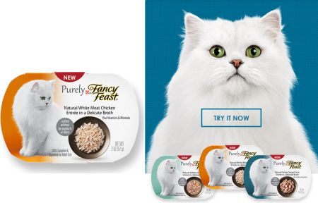 Free Sample Fancy Feast Purely Thoughtful Cat Food