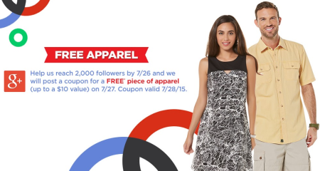 *HOT* Free Piece Of Apparel at Sears Outlet (Today Only)