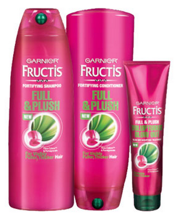 Free Sample Garnier Full & Plush Hair Care