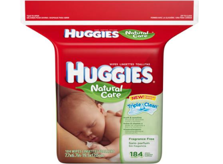 $0.03 per Wipe Huggies Wipes at Walmart