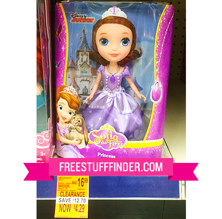 $4.29 (Reg $17) Sofia the First Doll at Walgreens