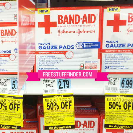 Band-Aid-Gauze-Pads