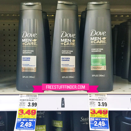 $1.49 (Reg $4) Dove Men's Shampoo at Kroger Affiliates