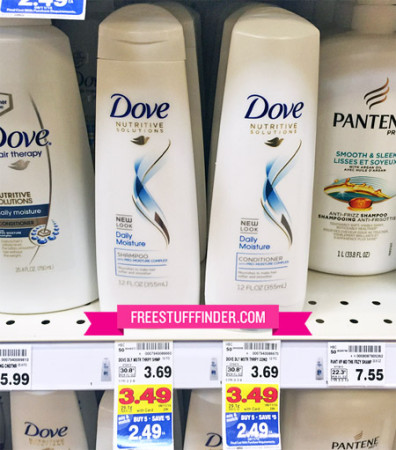 $0.99 (Reg $3.69) Dove Shampoo at Kroger Affiliates