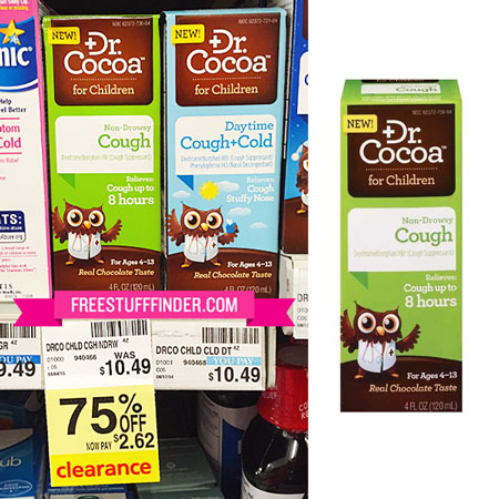 *HOT* Free Dr. Cocoa Cough Syrup at CVS