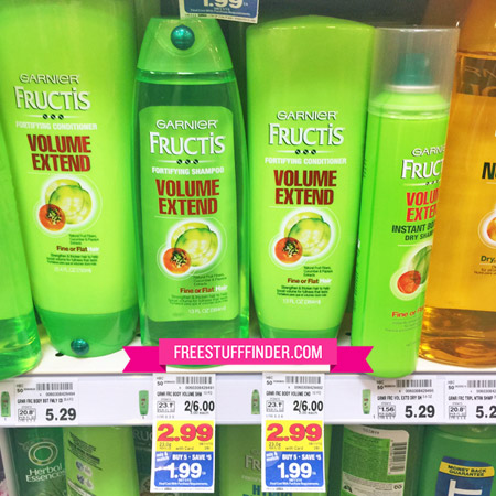 $0.99 (Reg $3) Garnier Fructis Shampoo at Kroger Affiliates