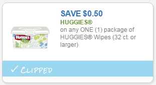 Huggies Wipes Coupon
