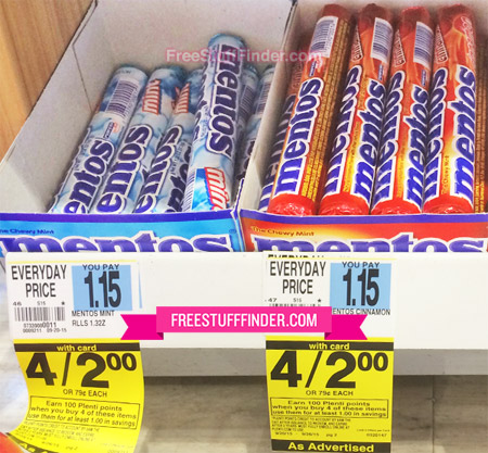 Mentos-Rolls