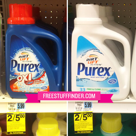 $3.50 (Reg $12) Purex Laundry Detergent at Rite Aid