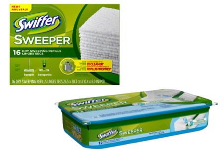 $1.99 (Reg $5) Swiffer Sweeper Wet & Dry Refills at Kroger