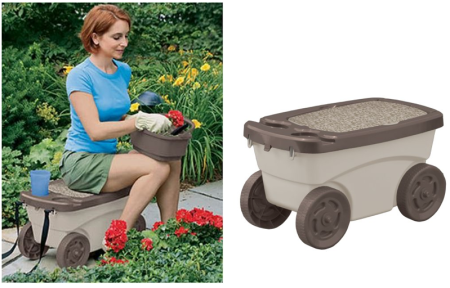 $24.02 (Reg $55) Suncast Garden Scooter + Free Pickup