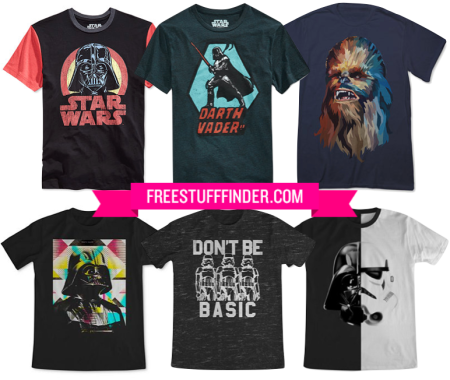 $7.99 (Reg $24) Men’s Star Wars Graphic T-Shirts (Today Only!)