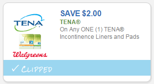 Tena Coupon